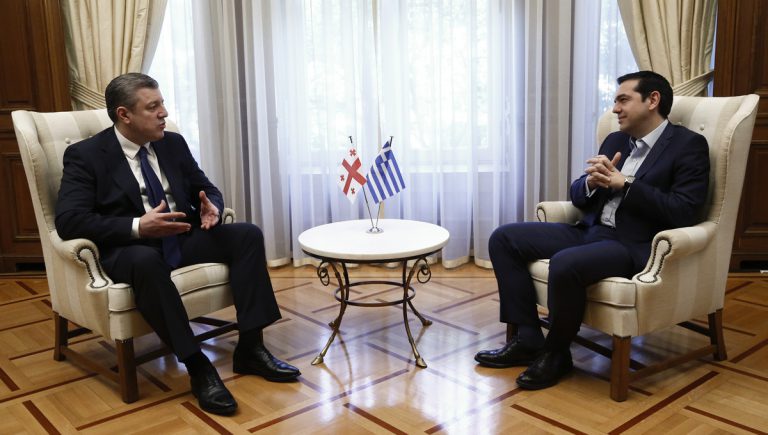 Αλ. Τσίπρας: «Ιστορικοί οι δεσμοί Ελλάδας και Γεωργίας»