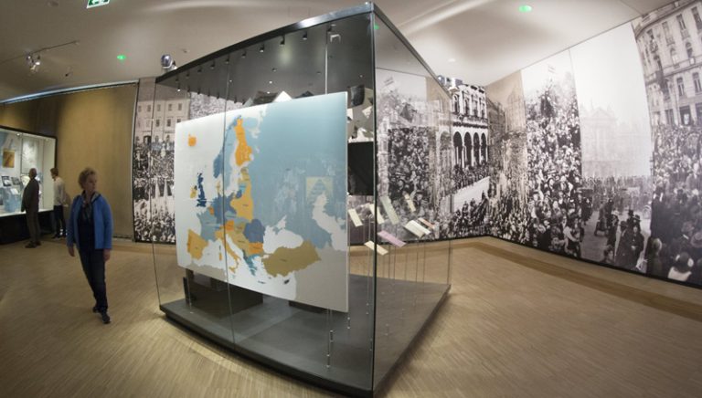 Το νέο διαδραστικό μουσείο, το «Σπίτι της Ευρωπαϊκής Ιστορίας», άνοιξε για το κοινό στις Βρυξέλλες