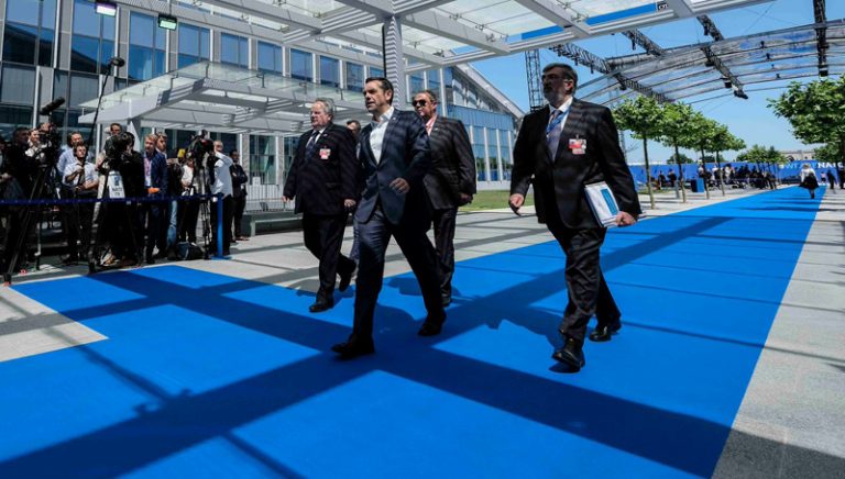Αλ. Τσίπρας: «Ισχυρός ευρω-ατλαντικός δεσμός σε ένα διεθνές περιβάλλον με πολλαπλές προκλήσεις ασφάλειας»
