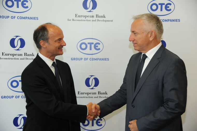 OTE: Σύναψη δανειακής συμφωνίας για τη χρηματοδότηση δικτυακών υποδομών στην Ελλάδα με EBRD και ΕΤΕπ