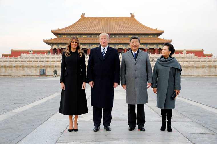 Η πρώτη επίσκεψη του Ντόναλντ Τραμπ στην Κίνα