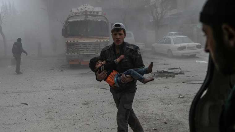 Περισσότεροι από 500 άμαχοι νεκροί μέσα σε επτά ημέρες στην Ανατολική Γούτα της Συρίας