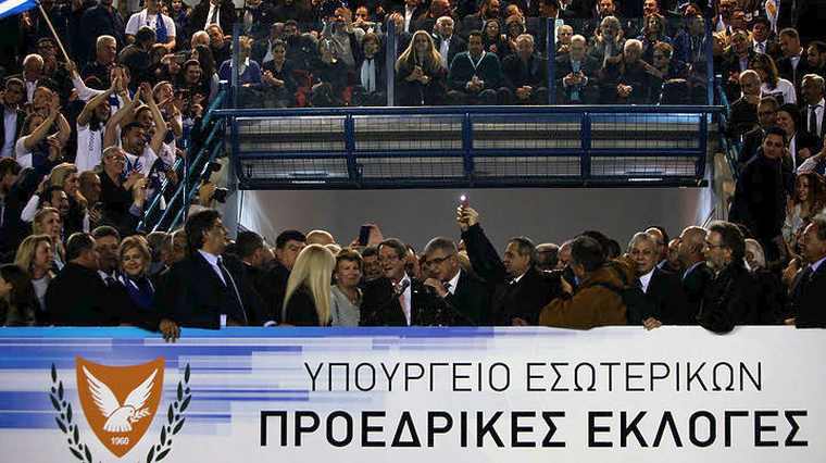 Το Κυπριακό προτεραιότητα του νικητή των εκλογών Νίκου Αναστασιάδη