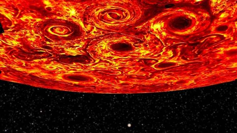Νέες αποκαλύψεις από το σκάφος Juno για τον πλανήτη Δία