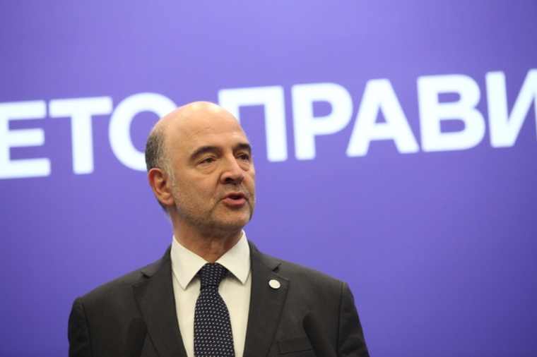 Π. Μοσκοβισί: «Πρέπει να σχεδιαστεί ένα «ισχυρό πακέτο» για το ελληνικό χρέος»