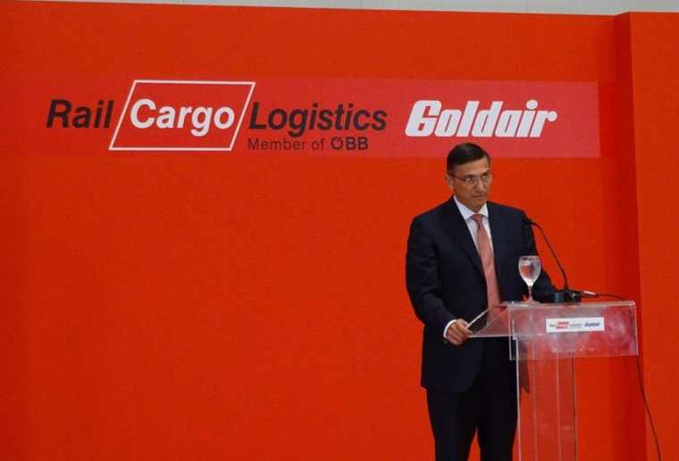 «Ετρεξε» το πρώτο δρομολόγιο της Rail Cargo Logistics Goldair
