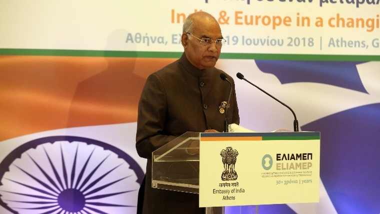 Ωθηση στις διμερείς σχέσεις θα δώσει η συμμετοχή της Ινδίας ως τιμώμενης χώρας στη ΔΕΘ, σύμφωνα με τον Ινδό Πρόεδρο