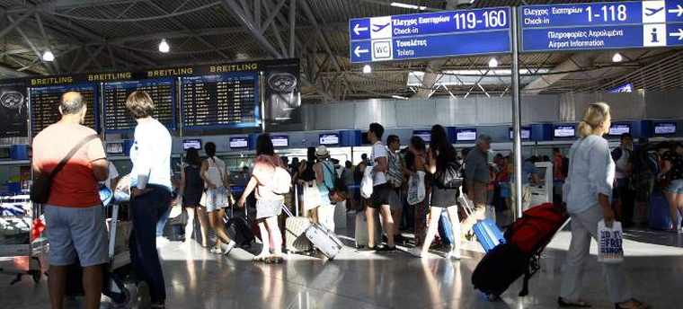 Κατά 10,1% αυξήθηκε η κίνηση στα ελληνικά αεροδρόμια το πρώτο επτάμηνο του 2018