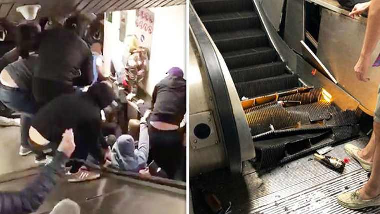 Είκοσι τέσσερις οι τραυματίες από την κατάρρευση σκάλας του μετρό της Ρώμης