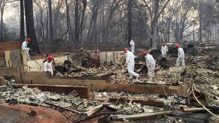 Πυρκαγιές στην Καλιφόρνια: 63 οι νεκροί, αγνοούνται 600 πολίτες