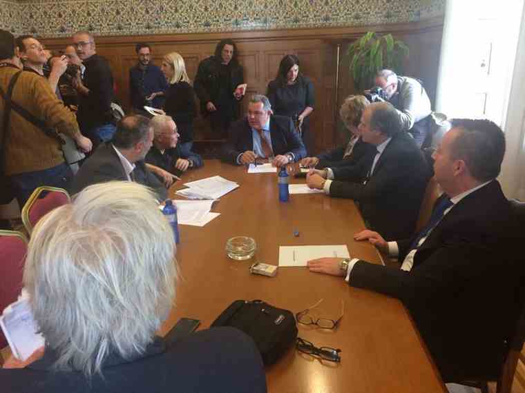 Π. Καμμένος: Αναβάλουμε τη συνάντηση με τον πρωθυπουργό μέχρι να αρθεί η εμπλοκή στα Σκόπια