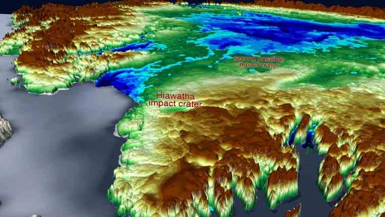 Τεράστιο κρατήρα πρόσκρουσης κάτω από τους πάγους της Γροιλανδίας ανακάλυψε η NASA
