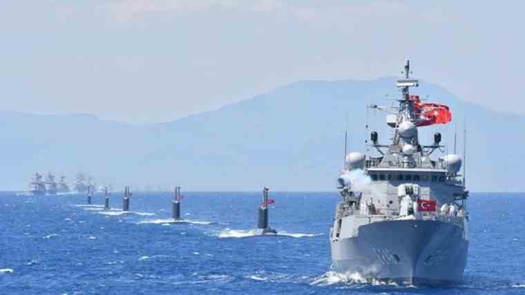 Ξεκίνησε η ναυτική άσκηση της Τουρκίας «Γαλάζια Πατρίδα»