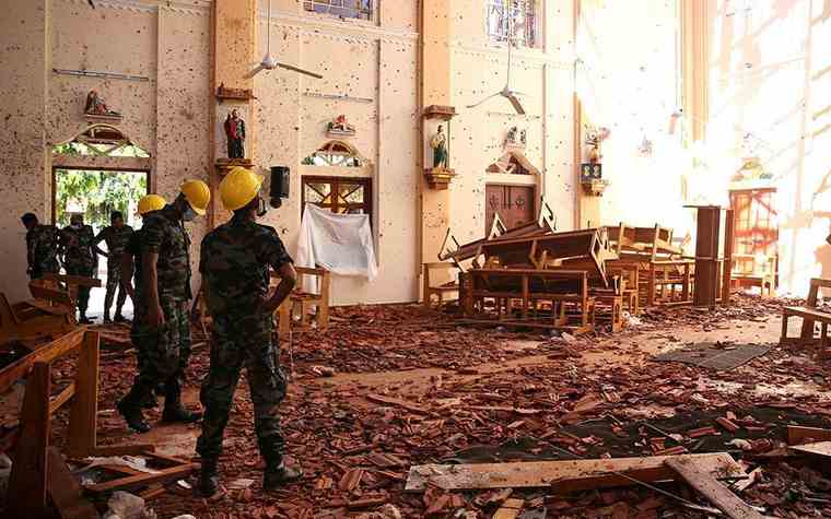 Το ISIS ανέλαβε την ευθύνη για τις επιθέσεις στη Σρι Λάνκα