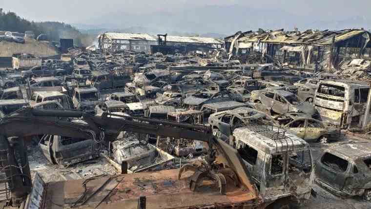 Σε κατάσταση φυσικής καταστροφής λόγω πυρκαγιών η Ν. Κορέα