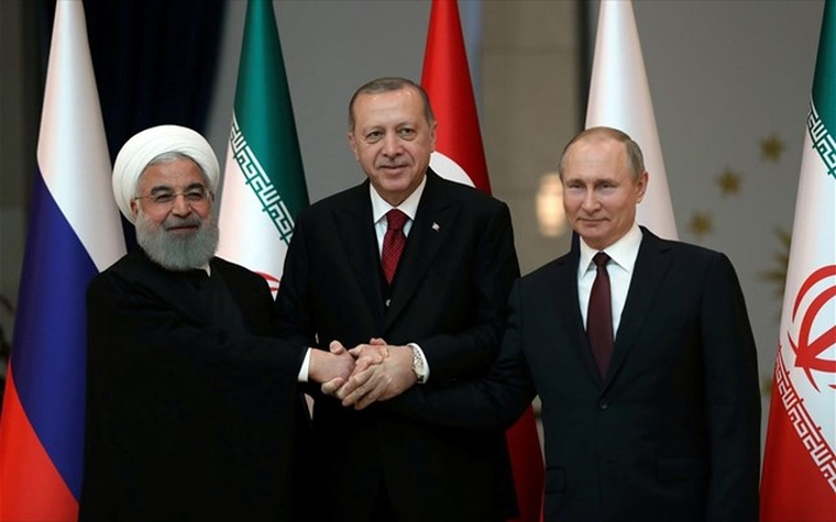 Σύνοδος κορυφής Τουρκίας, Ρωσίας και Ιράν για τη συριακή κρίση