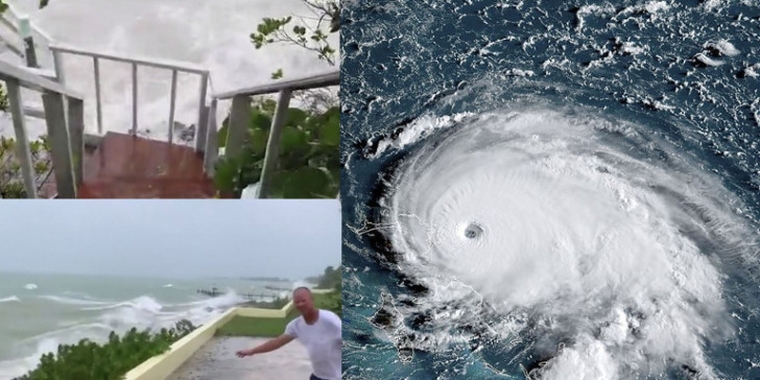 Τρέχει με 280 χλμ. την ώρα τυφώνας στις Μπαχάμες