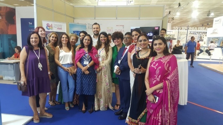Παρουσίαση των Ινδικών καλλιστείων «Mrs. India Worldwide 2019» στην 84η ΔΕΘ