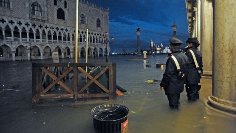 Σε κατάσταση καταστροφής η Βενετία