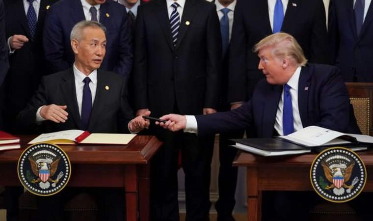 Εμπορική συμφωνία ΗΠΑ-Κίνας