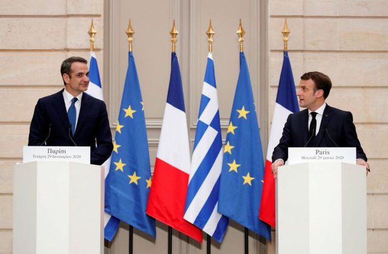 Συναντίληψη στα ευρωπαϊκά θέματα Αθήνας-Παρισιού