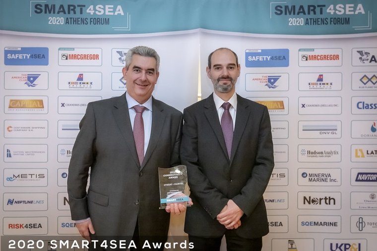 Το βραβείο «συνδεσιμότητας» στην Otesat-Maritel