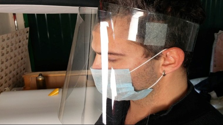 Εκατό χιλιάδες οφθαλμικές ασπίδες με εκτυπωτές 3D
