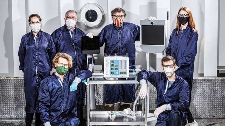 Η NASA κατασκεύασε μηχανικό αναπνευστήρα για τους ασθενείς με Covid-19