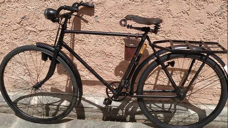 Λάτρης της Ιστορίας σώζει σπάνιο γερμανικό ποδήλατο της Βέρμαχτ από το χυτήριο