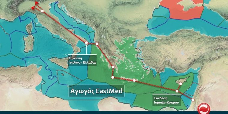 Ποιος ο ρόλος του αγωγού EastMED  στις τουρκικές προκλήσεις