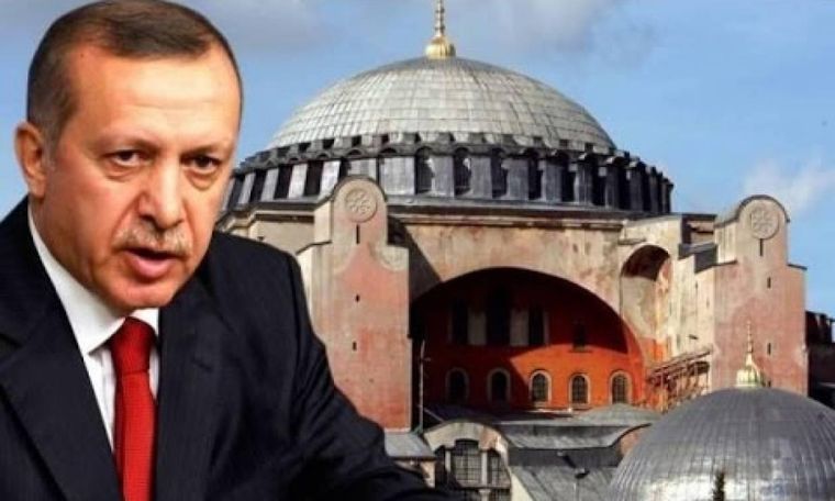 Ερντογάν: «Παραβίαση των τουρκικών δικαιωμάτων οι κατηγορίες για την Αγία Σοφία»