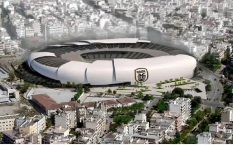 Σημείο αναφοράς για όλη τη Θεσσαλονίκη το νέο γήπεδο του ΠΑΟΚ