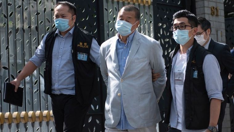 Χονγκ Κονγκ: Συνελήφθη ο μεγιστάνας των ΜΜΕ Τζίμι Λάι