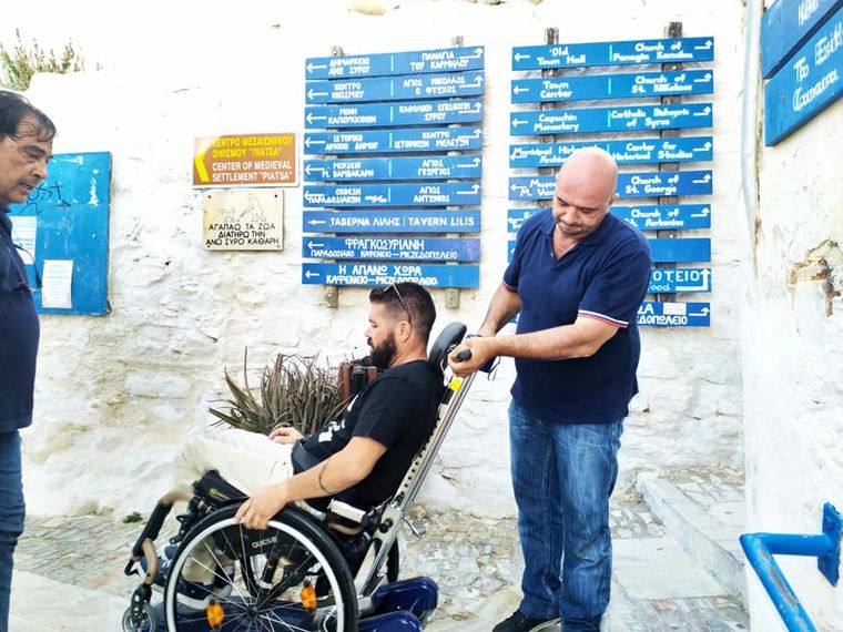 Σύρος, ένα νησί προσβάσιμος προορισμός για άτομα με αναπηρία