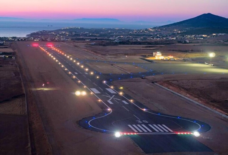 Σαράντα τρία εκ. ευρώ για το νέο αεροδρόμιο της Πάρου