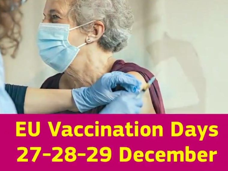 Στις 27, 28 και 29 Δεκεμβρίου θα ξεκινήσει ο εμβολιασμός κατά της Covid-19 στην ΕΕ