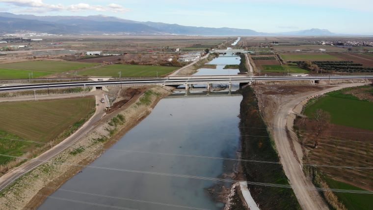 ΕΡΓΟΣΕ: Ολοκληρώθηκαν τα αντιπλημμυρικά έργα του Σπερχειού ποταμού στην περιοχή της σιδηροδρομικής γραμμής Τιθορέα – Λιανοκλάδι