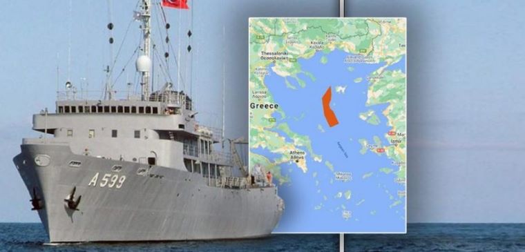Η Τουρκία βγάζει το «Τσεσμέ» στο Αιγαίο – Σε ισχύ από σήμερα η NAVTEX