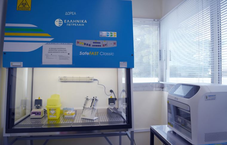 ΕΛΠΕ: Νέα δωρεά 5.000 αντιδραστηρίων στο «ΘΡΙΑΣΙΟ» Νοσοκομείο για την ταχύτερη διάγνωση του COVID-19