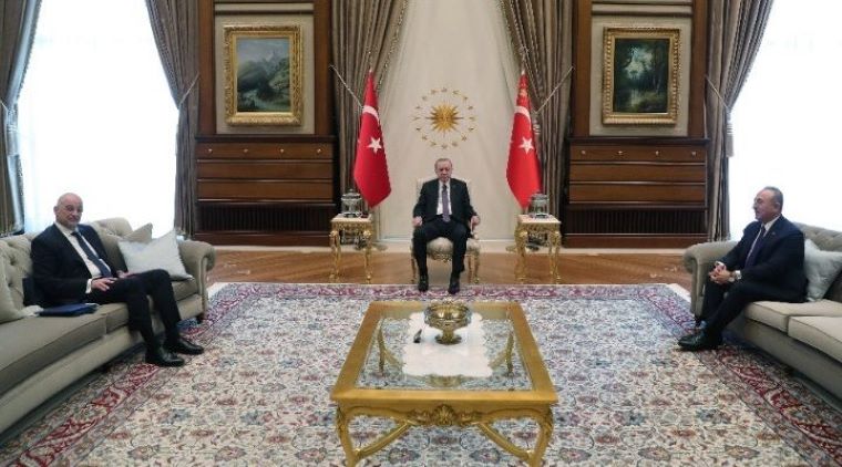 Ολοκληρώθηκε η συνάντηση του Έλληνα ΥΠΕΞ με τον Τούρκο Πρόεδρο στην Άγκυρα