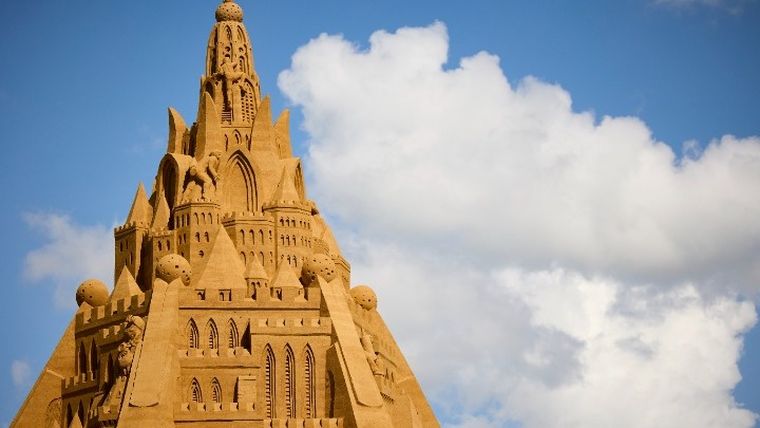 Το ψηλότερο κάστρο από άμμο δημιουργήθηκε στη Δανία