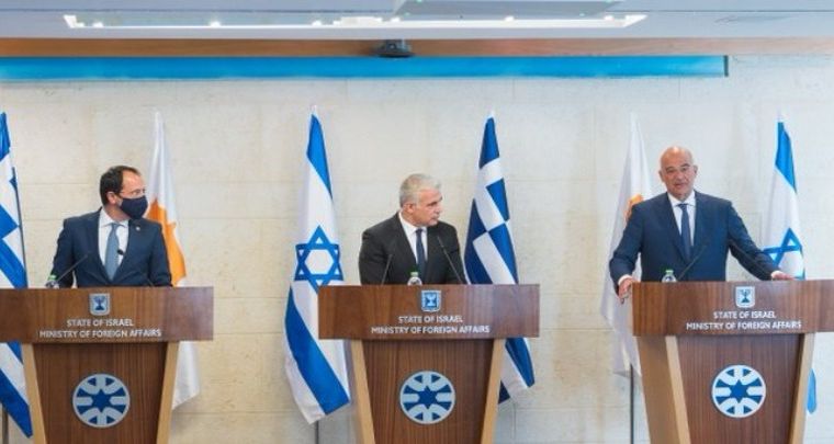 Τριμερής συνάντηση υπουργών Εξωτερικών Ελλάδας – Κύπρου – Ισραήλ