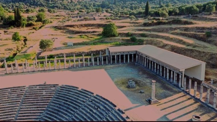 Ανοιχτό για το κοινό το στέγαστρο της Βορειοανατολικής Στοάς του Γυμνασίου στην Αρχαία Μεσσήνη