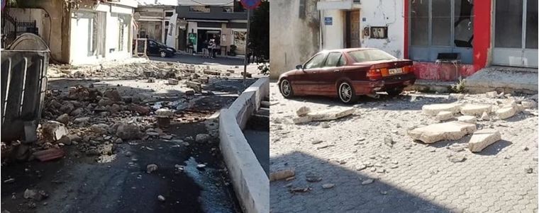 Ισχυρός σεισμός στην Κρήτη: Ένας νεκρός, 11 τραυματίες και μεγάλες ζημιές από τα 5,8 Ρίχτερ στο Αρκαλοχώρι