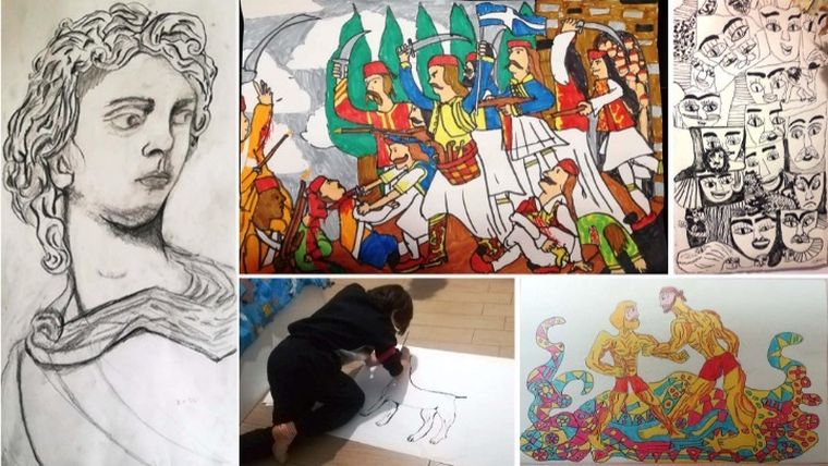 Η ζωγραφιά 11χρονου κέρδισε ένα από τα πρώτα βραβεία των ΕΛΤΑ κι έγινε γραμματόσημο