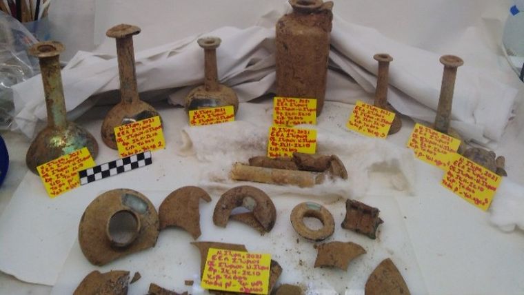 Εντοπίστηκε κιβωτιόσχημο τάφου στα Νέα Στύρα με σημαντικά αρχαιολογικά ευρήματα