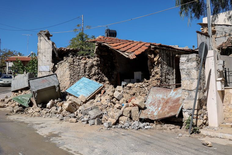 Σεισμός-Κρήτη: 1.331 μη κατοικήσιμα σπίτια