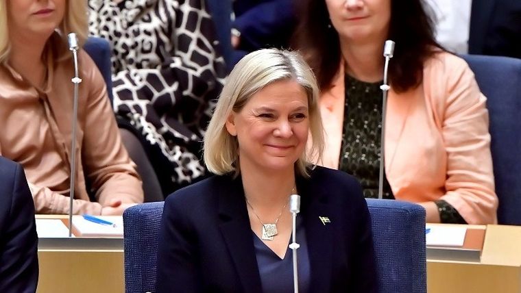 Το Κοινοβούλιο της Σουηδίας εξέλεξε και πάλι πρωθυπουργό τη Μαγκνταλένα Άντερσον