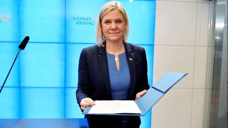 Παραιτήθηκε οκτώ ώρες μετά την εκλογή της, η πρώτη γυναίκα πρωθυπουργός της Σουηδίας