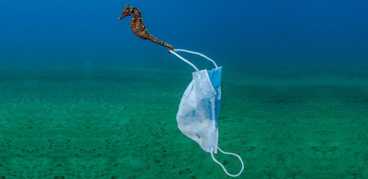 Σχεδόν 26.000 επιπλέον τόνοι πλαστικών αποβλήτων στις θάλασσες του πλανήτη, λόγω της πανδημίας